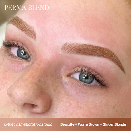 Warm Brown Perma Blend PMU Pigment 0.5 oz (15 ml)