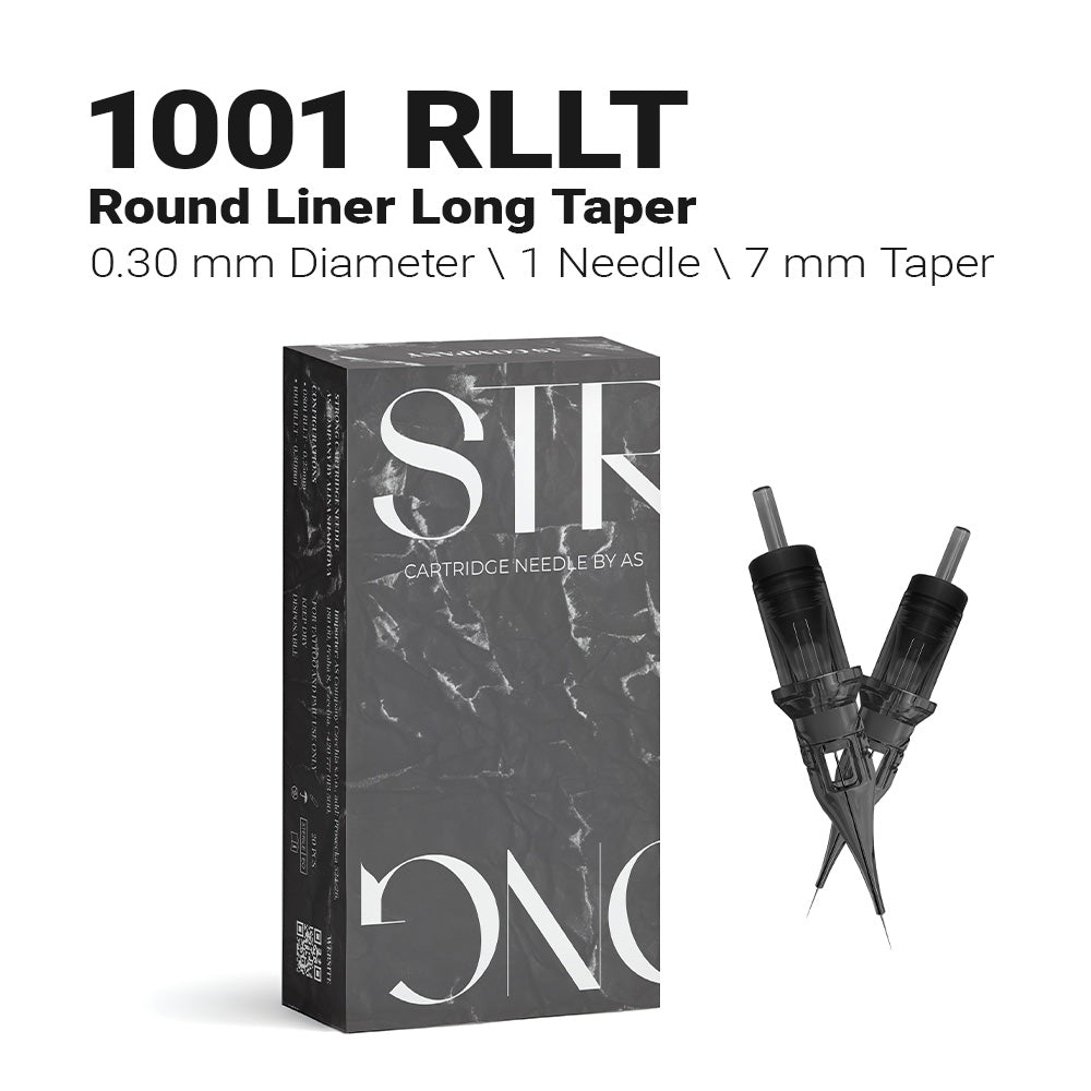 AS Company STRONG 1001RLLT Needle Cartridges (20pcs)