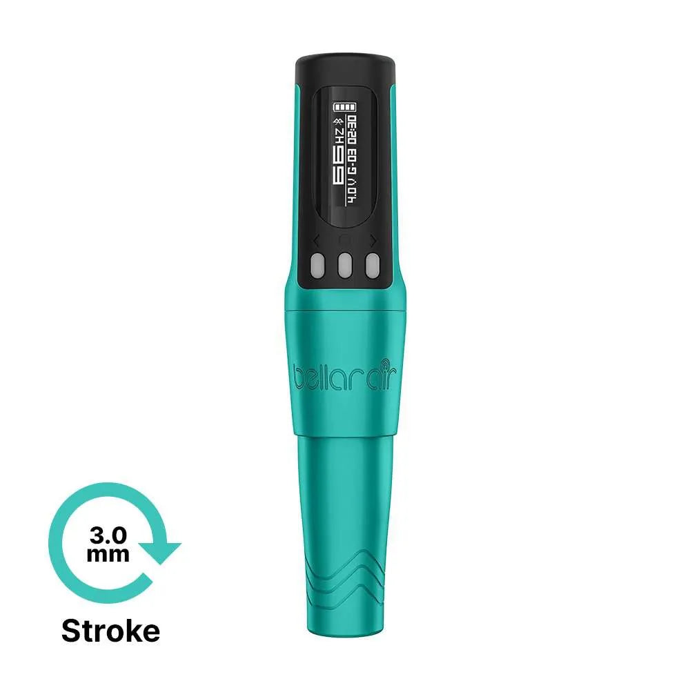 Bellar Air Blue 3.0 mm Stroke Wireless PMU Machine by Microbeau