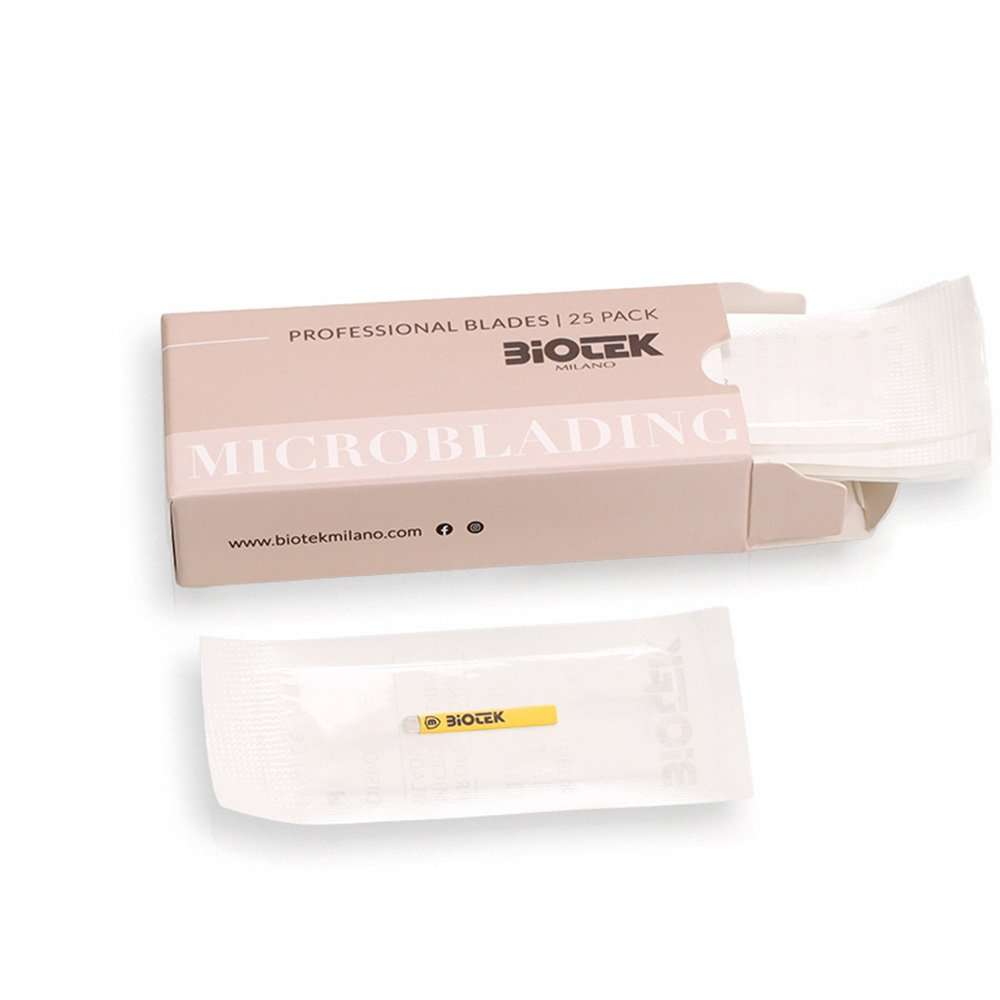 Biotek Microblading Blades Flexi 18U 0.15 (25pcs/1box)