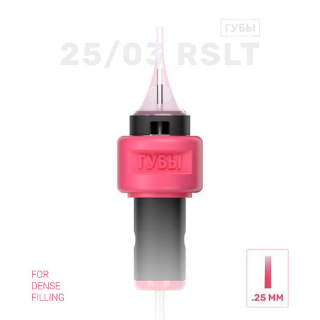 Brovi 3RS 0.25 mm Long Taper PMU cartridge for lips