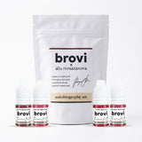 Alla Romanova Autobiography Set for Lips Brovi 0.17 fl oz x 4 (5 ml x 4)