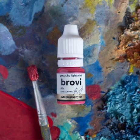 Gouache Light Pink Brovi Lip Pigment 0.17 fl oz (5 ml)