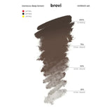 Brovi RichBtch Morocco Deep Brown — shade chart