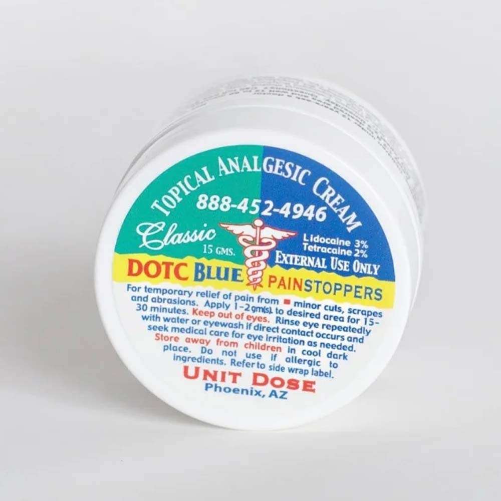 DOTC Blue Topical Anesthetic Cream