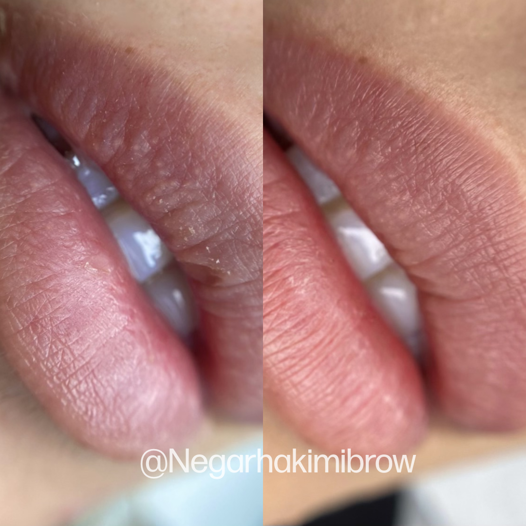 Before and After Dusty Pink Lip Pigment