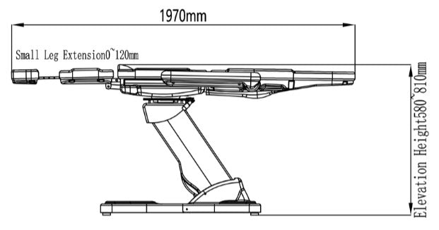 Silhouet-Tone Esthetika Swift 4M Chair/Bed