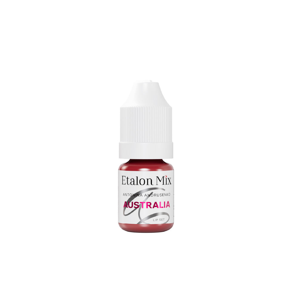 Etalon Mix Australia lip pigment bottle by Antonina Andrusenko 5ml