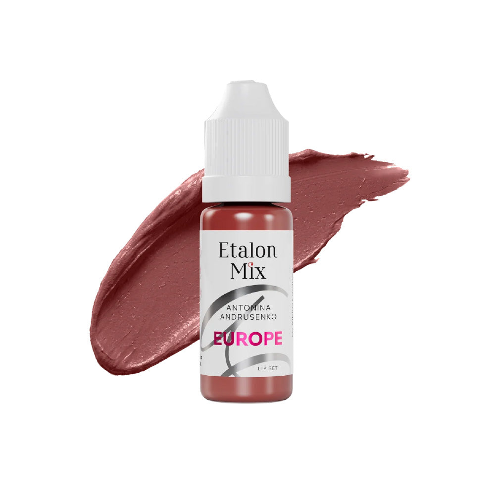 Etalon Mix Europe lip pigment bottle by Antonina Andrusenko 10ml