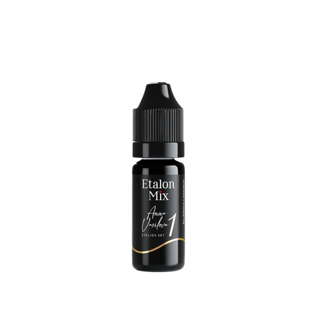 Etalon Mix Midnight #1 eyelid pigment bottle, 10 ml