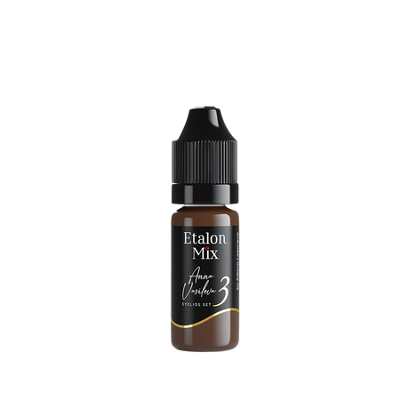Etalon Mix Amber #3 eyelid pigment bottle, 10 ml