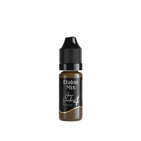 Etalon Mix Gold #4 eyelid pigment bottle, 10 ml