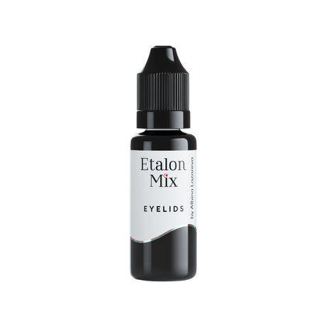 Etalon Mix Black eyelid pigment bottle, 15 ml
