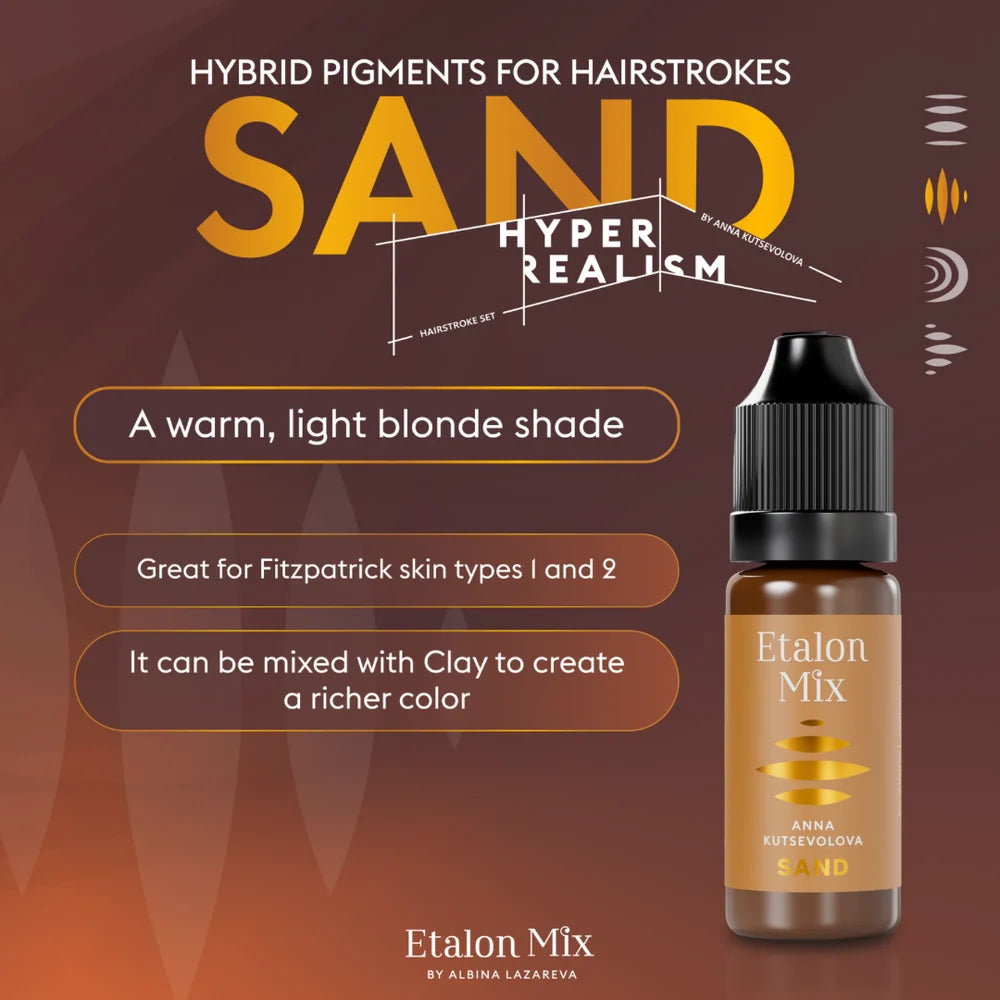 Etalon Mix Hyperrealistic Brow Pigment Sand