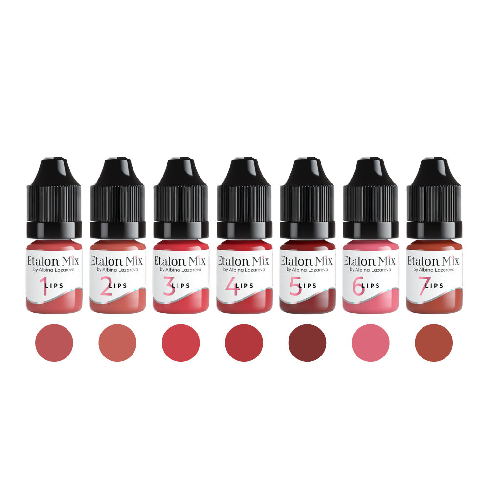 Etalon Mix Main Lip Pigments Set