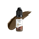 Etalon Mix Taupe #6 mineral brow pigment bottle, 10 ml