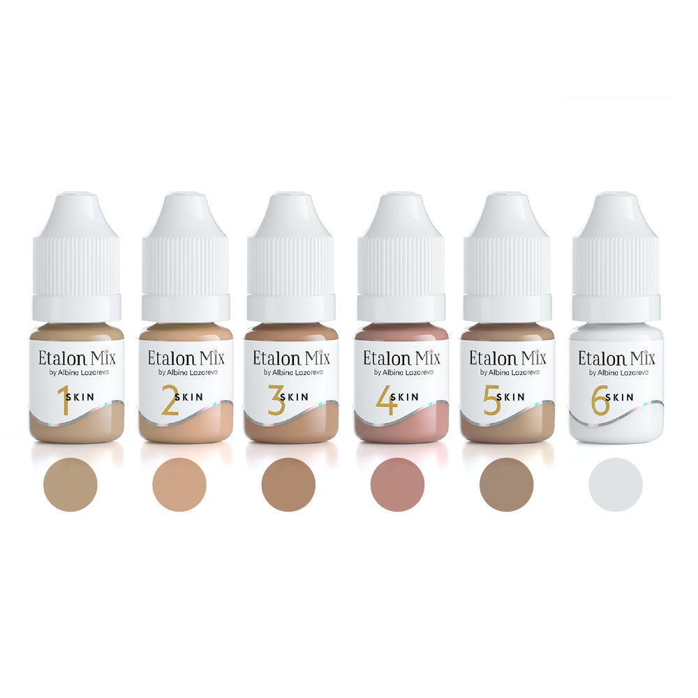 Etalon Mix Skin Camouflage Pigments Set