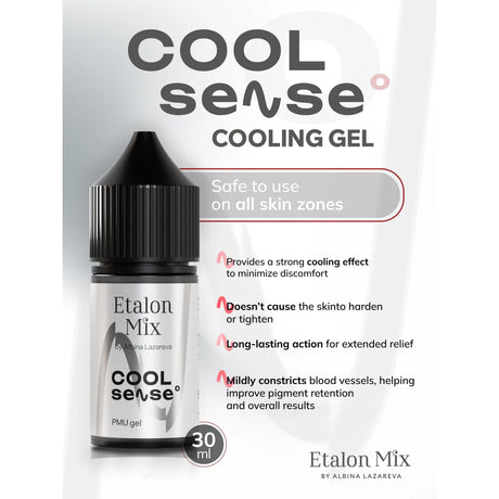 Etalon Mix Cool Sense 30 ml cooling gel features