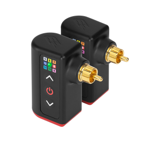 fk irons lightningbolt uni battery pack for pmu tattoo machine black double pack