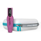 Flux S Max Midnight Purple 3.2 mm Stroke PMU Machine with Auxiliary Battery by Microbeau