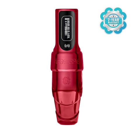 Flux S Max Rouge Red 2.5 mm Stroke PMU Machine by Microbeau