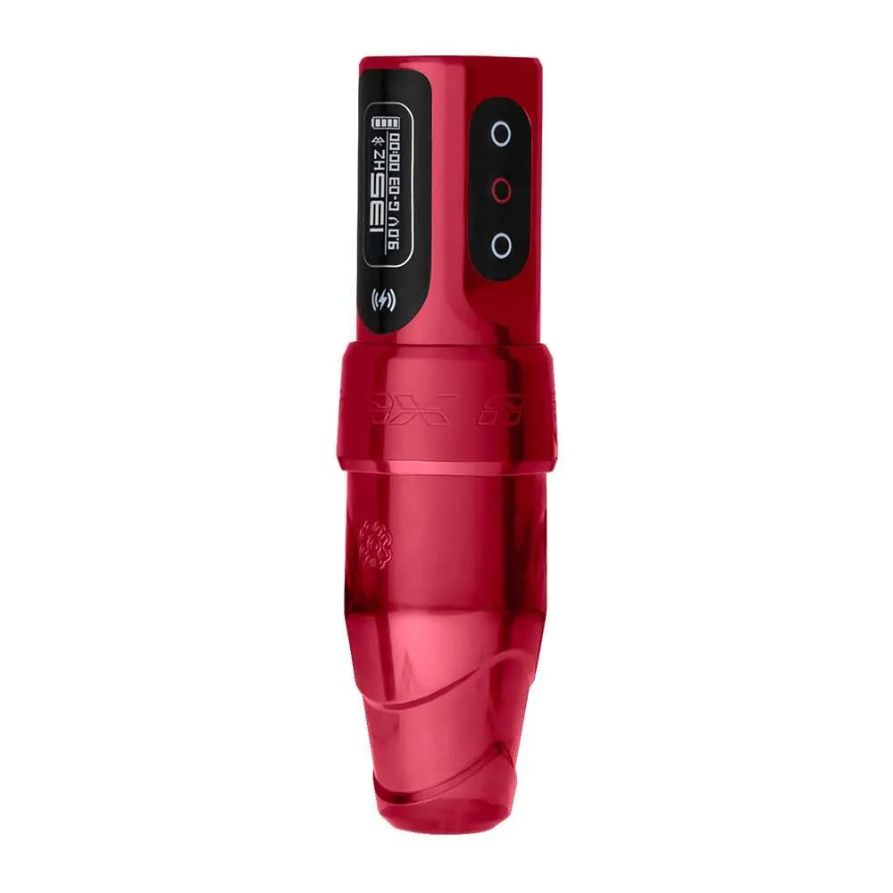 Flux S Max Rouge Red 2.5 mm Stroke PMU Machine by Microbeau