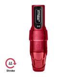 Flux S Max Rouge Red 2.5 mm Stroke PMU Machine by Microbeau