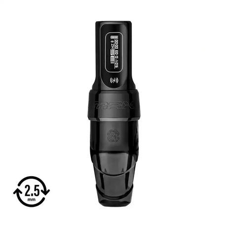 Flux S Max Stealth Black 2.5mm Stroke PMU Machine by Microbeau