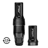 Flux S Max Stealth Black 2.5mm Stroke PMU Machine (Extra PowerBolt II) by Microbeau