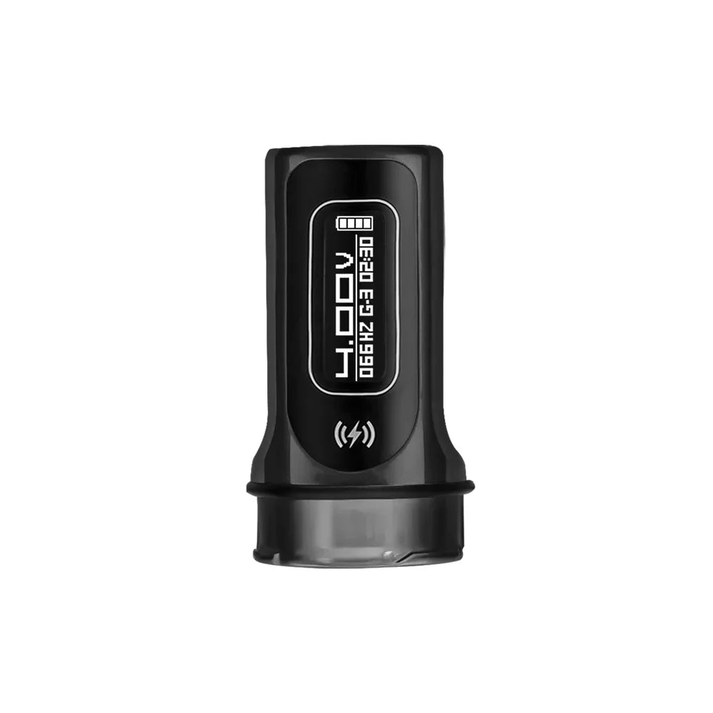 Flux S Max Stealth Black 2.5mm Stroke PMU Machine (Extra PowerBolt II) by Microbeau