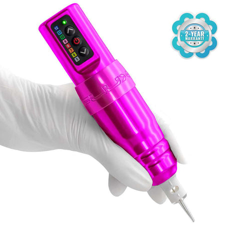 Flux S Wireless PMU Machine Bubblegum Pink with Extra Battery by Microbeau warranty