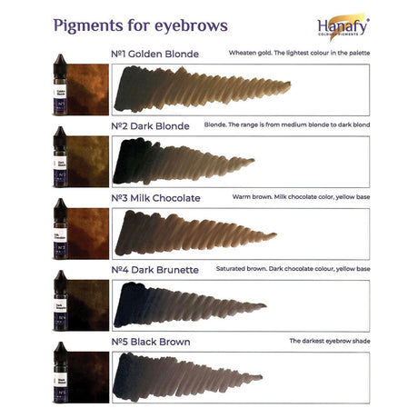 Hanafy Eyebrows N1 Golden Blonde