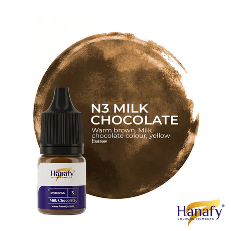 Hanafy Eyebrows N3 Milk Chocolate