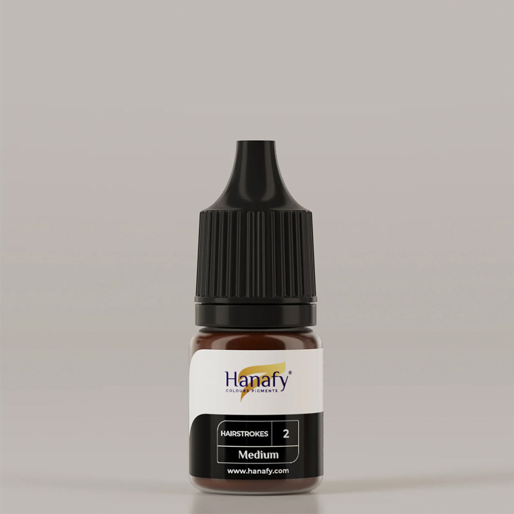 Hanafy Hairstrokes N2 Medium Brow Pigment bottle