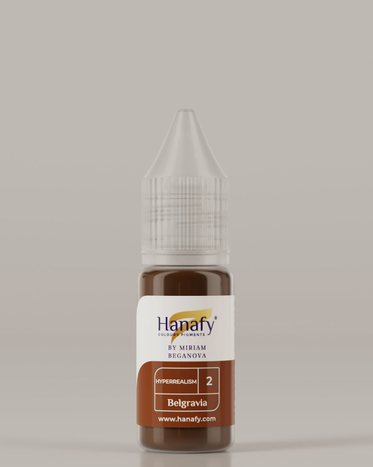 Hanafy HyperRealism N2 Belgravia Brow Pigment, 10 ml bottle