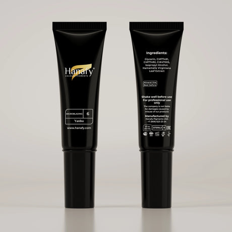 Hanafy Microblading N6 Yanbu Corrector – tube front and back labels