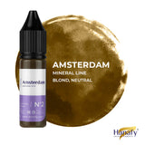 Hanafy Mineral N2 Amsterdam Brow Pigment – bottle and color swatch