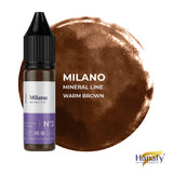 Hanafy Mineral N3 Milano Brow Pigment – bottle and color swatch