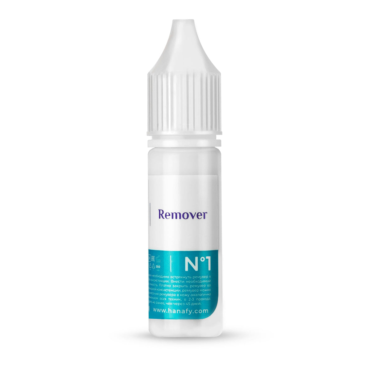 Hanafy Mineral Remover N1 bottle, front label