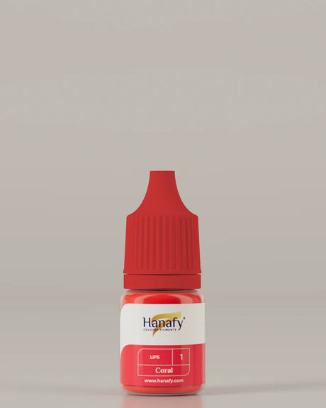 Hanafy N1 Coral Lip Pigment bottle