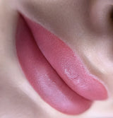 Hanafy N3 Peach Lip Pigment – lip color application example
