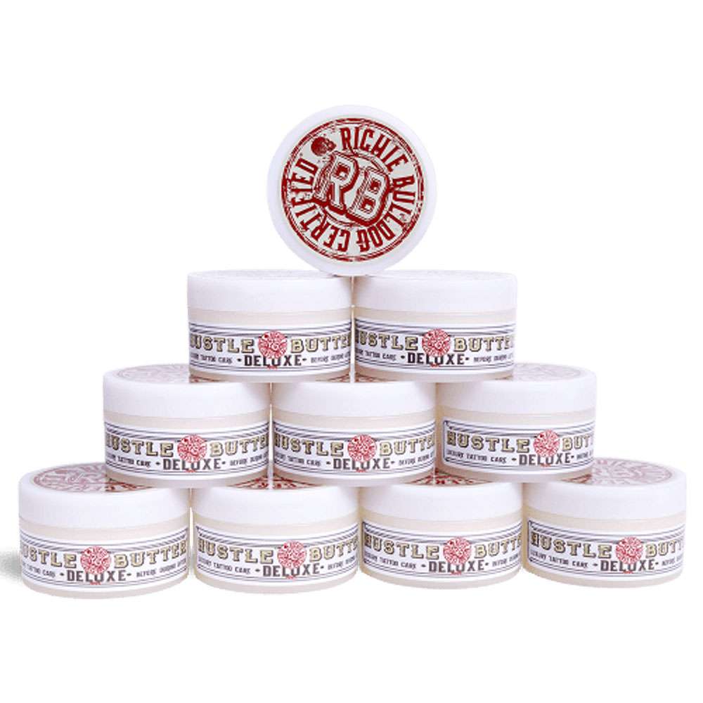 Hustle Butter Deluxe PMU Aftercare Cream packages 5 fl oz