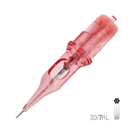 Kwadron Optima Round Liner - Long Taper, 7, 0.30 mm — Box of 20