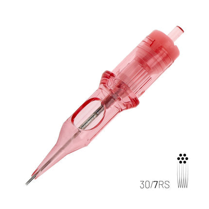 Kwadron Optima Round Shader - Point Taper, 7, 0.30 mm — Box of 20