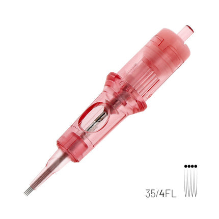 Kwadron Optima Flat - Point Taper, 4, 0.35 mm — Box of 20
