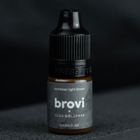 Caribbean Light Brown (RichBtch Set) Brovi Brow Pigment