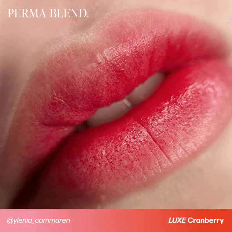 Cranberry LUXE Perma Blend Pigment - Lip Tattoo Pigment for Lip Blush on lips