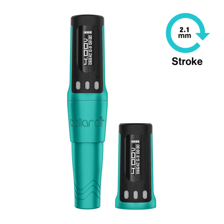 Microbeau Bellar Air wireless PMU machine — microbeau blue, product view 2