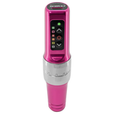 Máquina de masaje Flux Mini Wireless PMU Bubblegum Pink de 3,0 tiempos (2 baterías incluidas) de Microbeau 