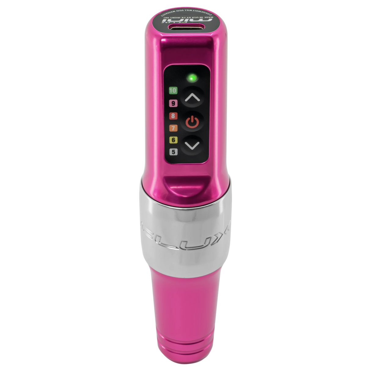 Flux Mini Bubblegum Pink Battery for PMU Machine by Microbeau